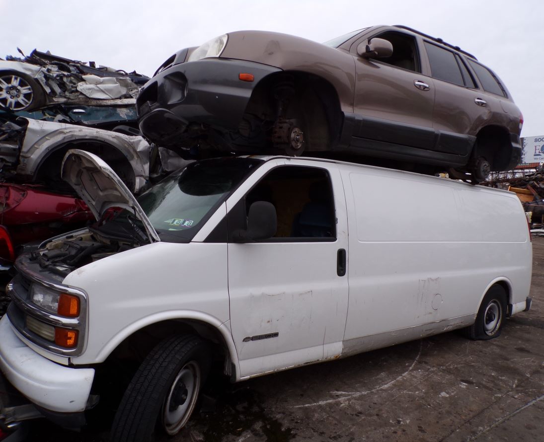 Philly Junk Cars at auto wrecking yards